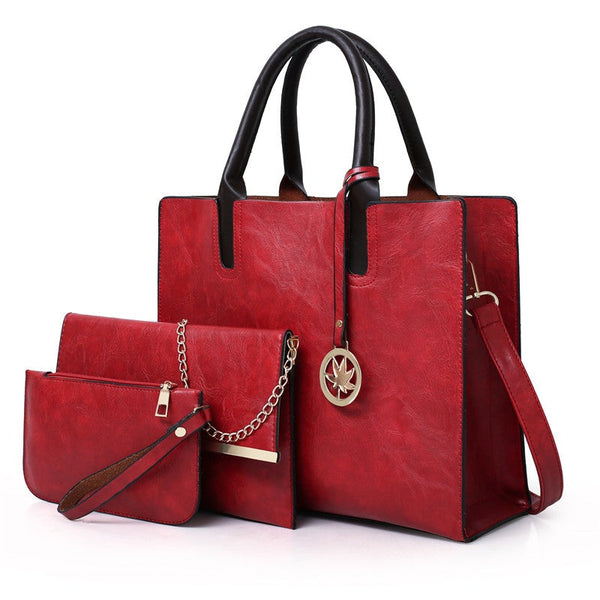 Women's Three-piece Leisure Fashion Handbags
